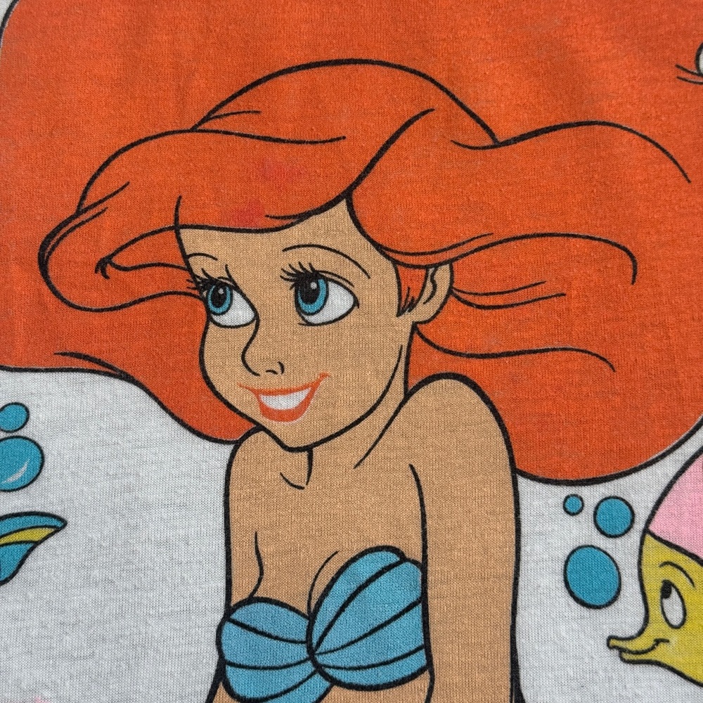 Vintage Disney The Little Mermaid 80s / 90s Movie Shirt - Picture 14 of 16
